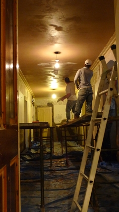 plastering hallway kirklee glasgow